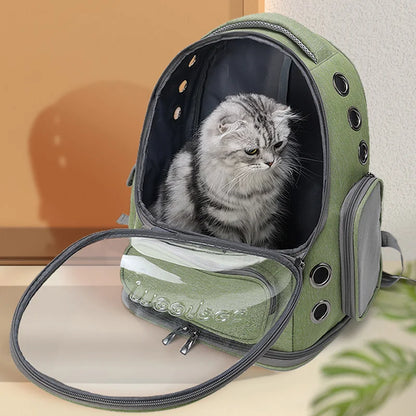 Pawstrip Transparent Cat Carrier Bag