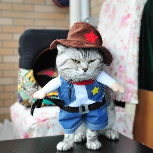 Western Cowboy Costume for Pets