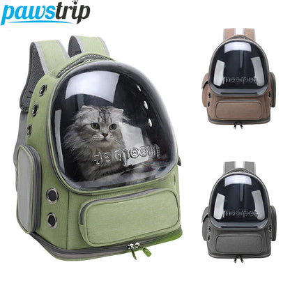 Pawstrip Transparent Cat Carrier Bag